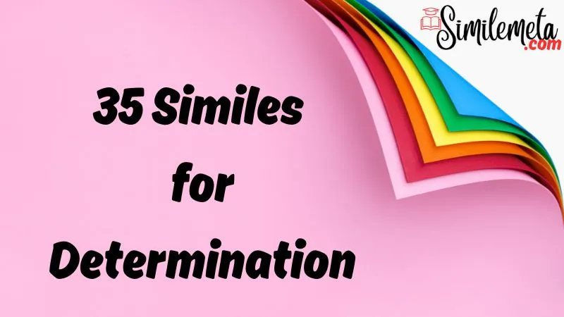 Similes for Determination