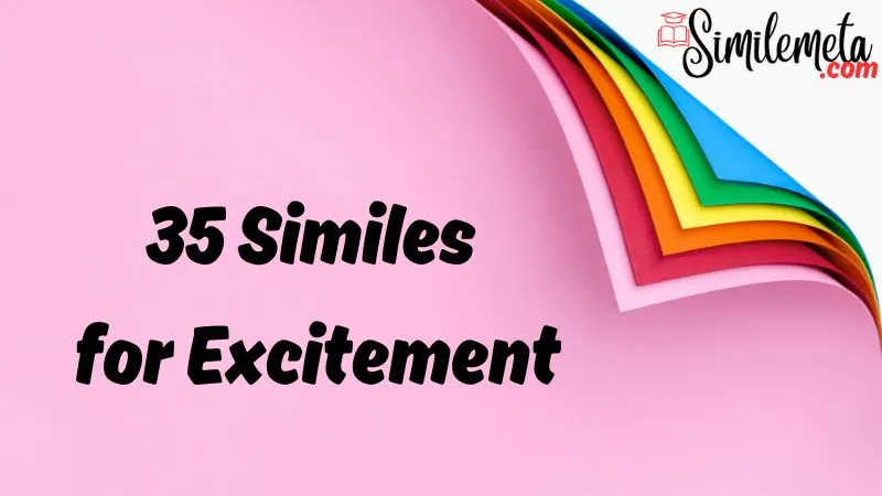 Similes for Excitement