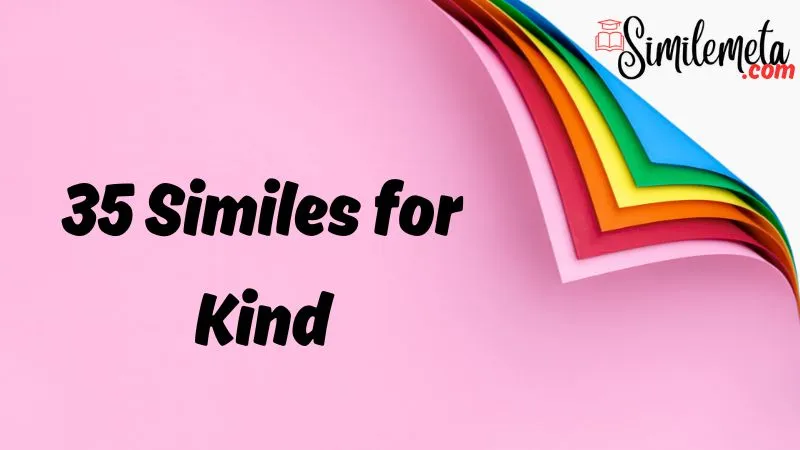 Similes for Kind