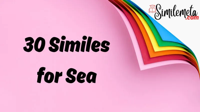 Similes for Sea