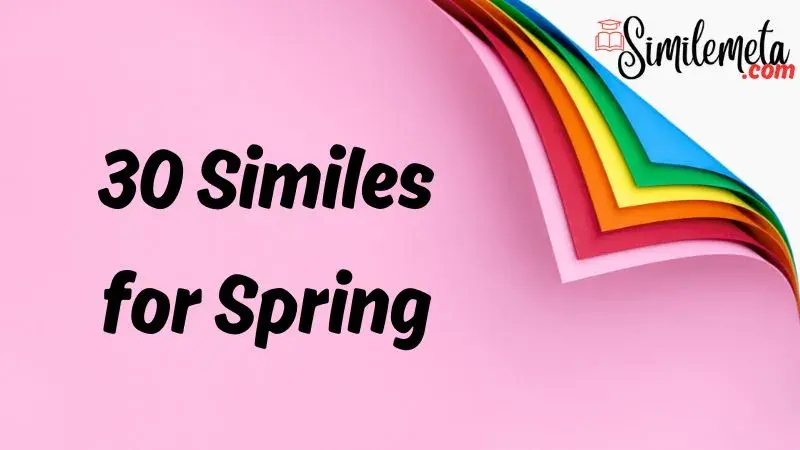 Similes for Spring