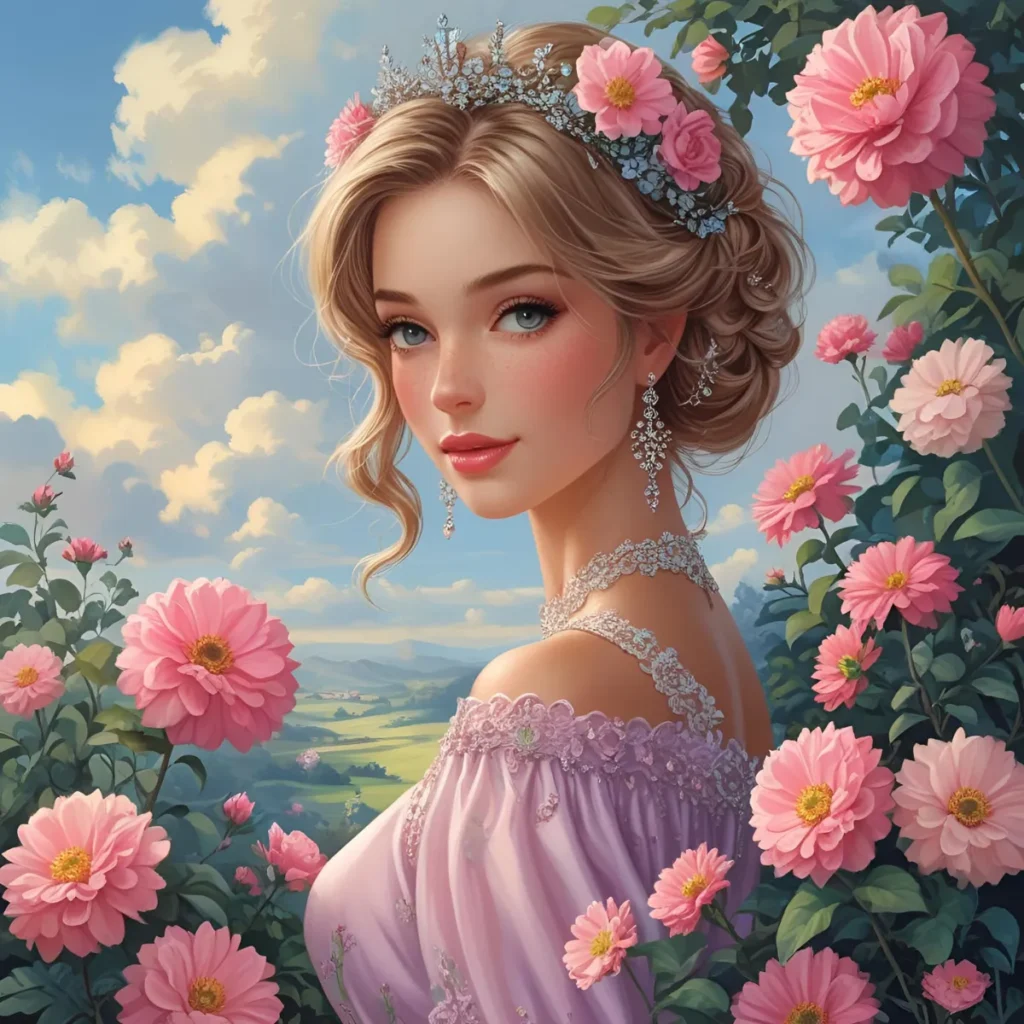 As Pretty as a Picture :Similes for pretty