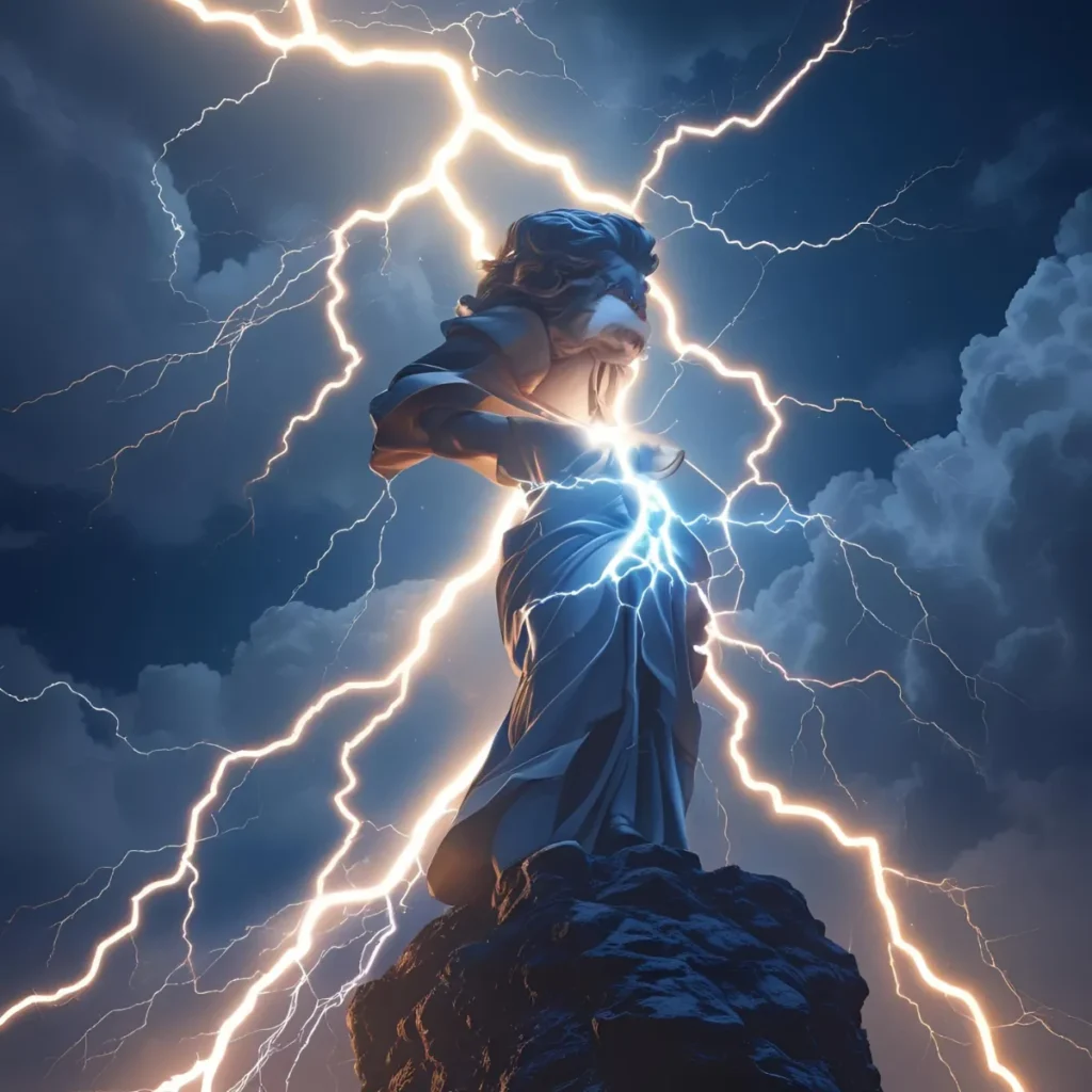 As quick as lightning