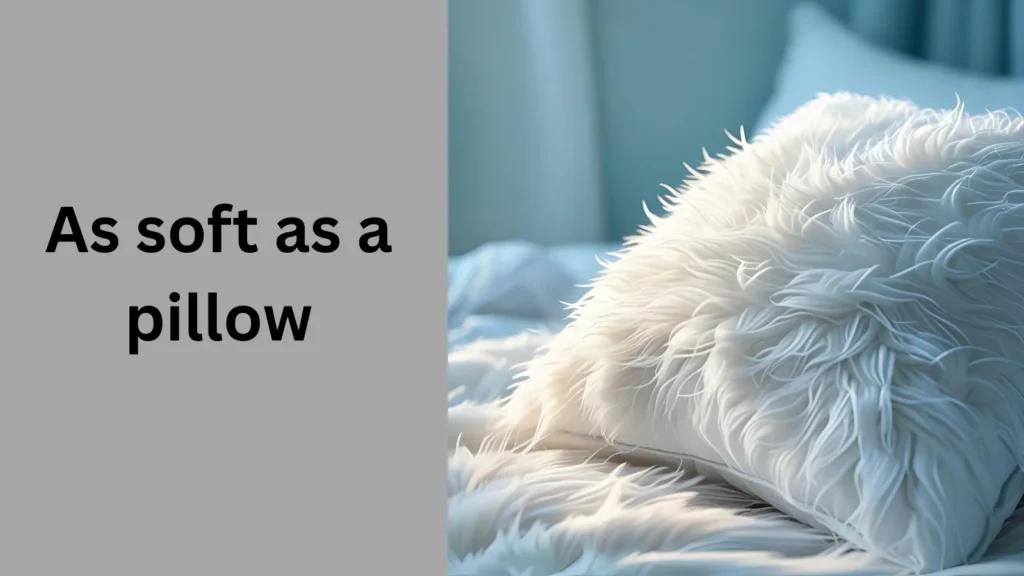 As soft as a pillow: similes for soft