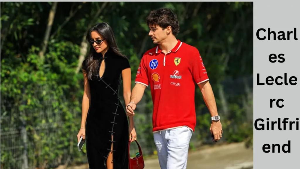 Leclerc and Alexandra Saint Mleux Engaged
