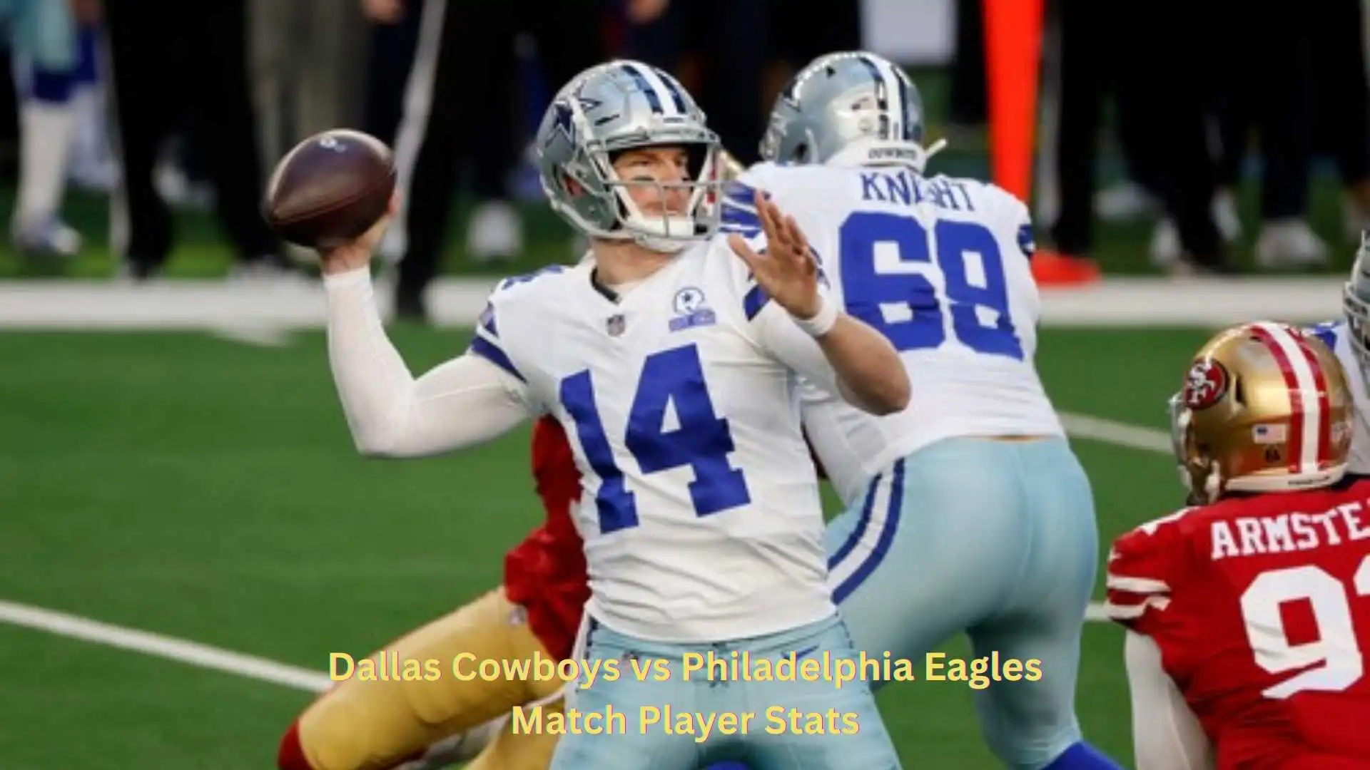 Dallas Cowboys vs Philadelphia Eagles Match Player Stats
