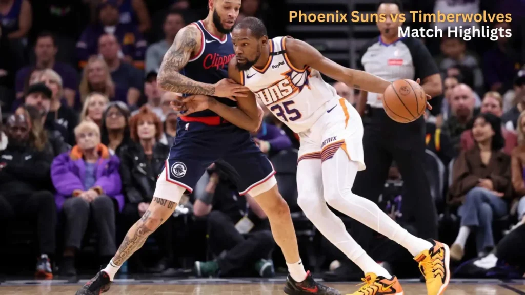 Phoenix Suns vs Timberwolves Match Player Stats