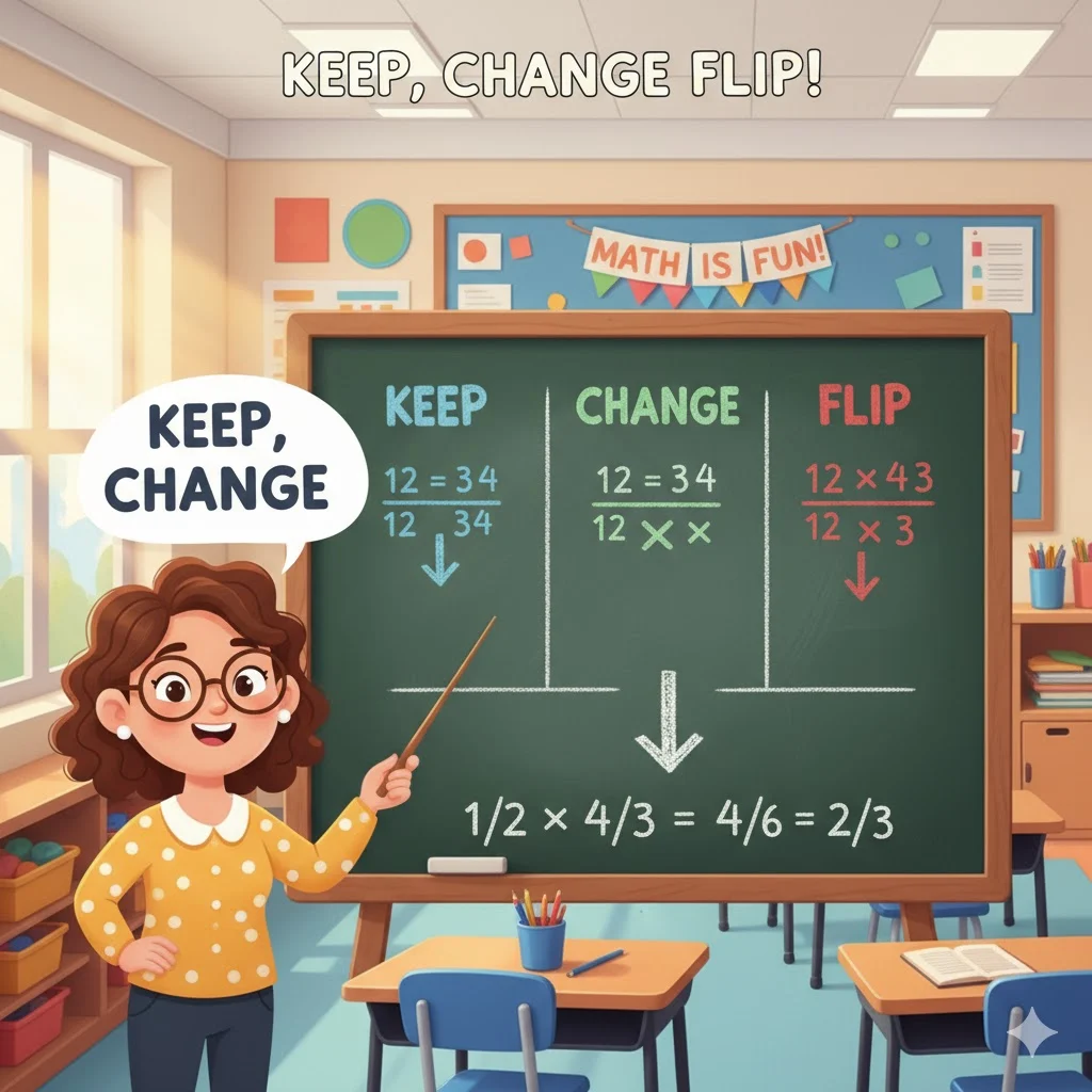 How to Divide Fractions