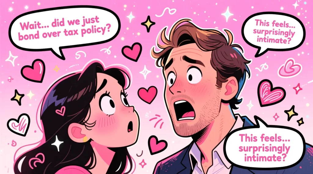 JD Vance making confused and shocked faces