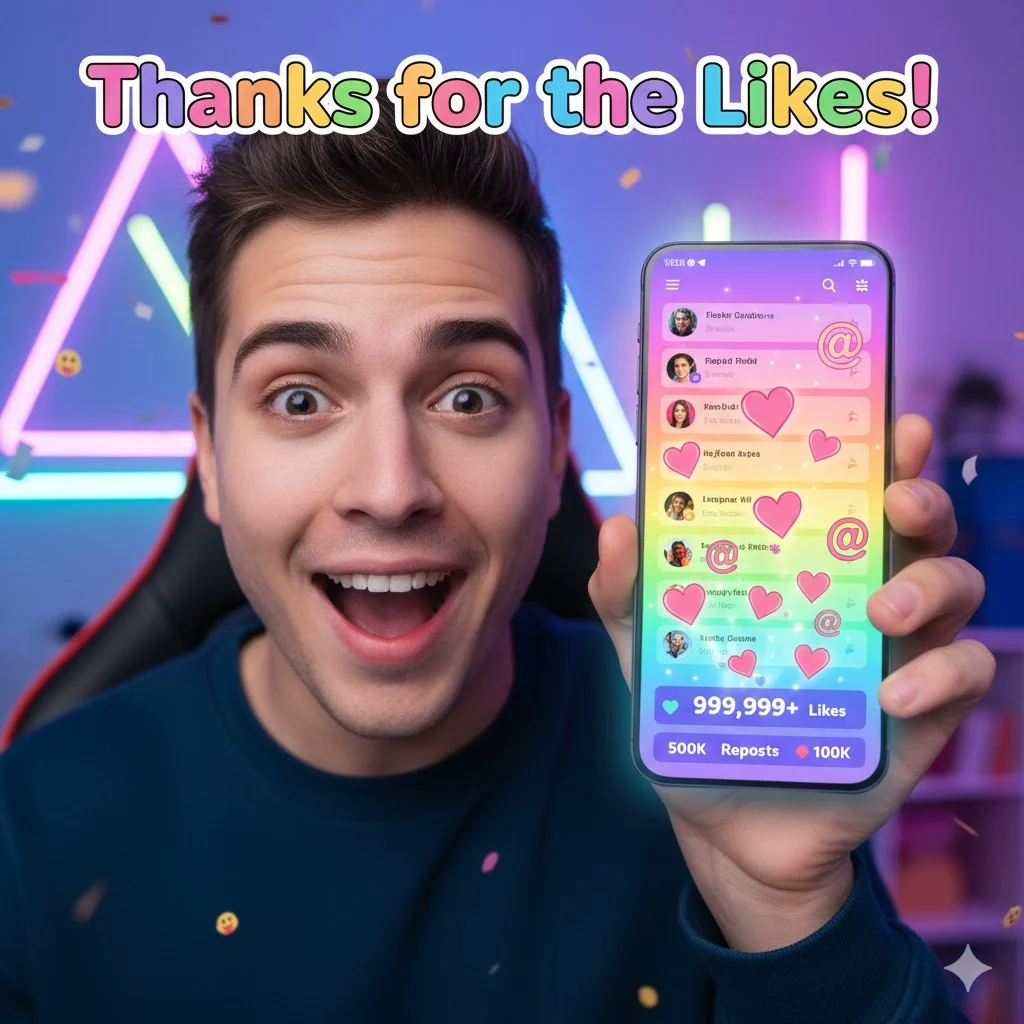 Social Media & Caption Thank You Memes