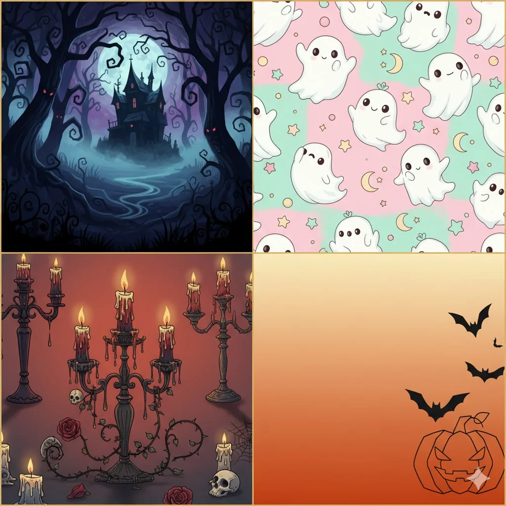 Types of Halloween Backgrounds