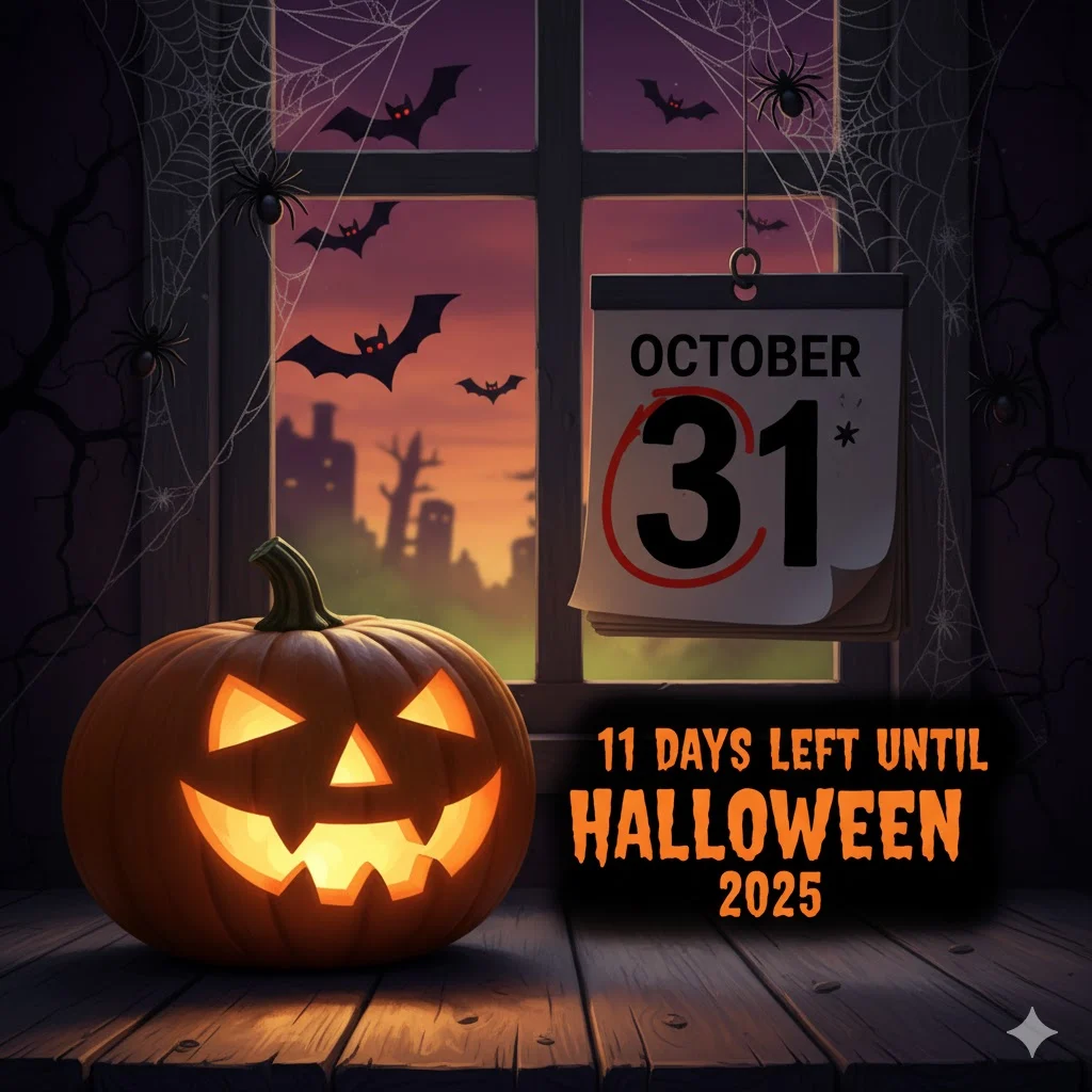 how many days until halloween