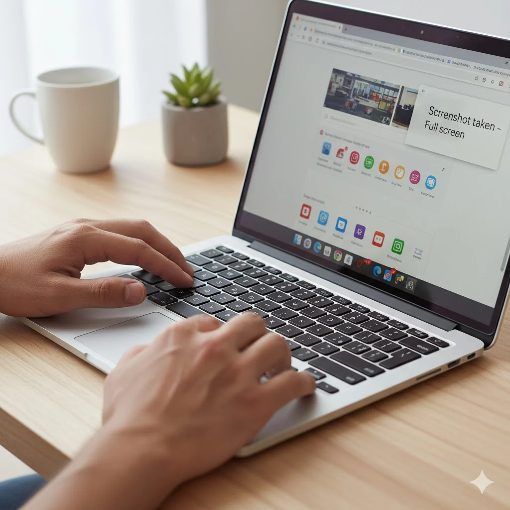 how to take a screenshot on a chromebook