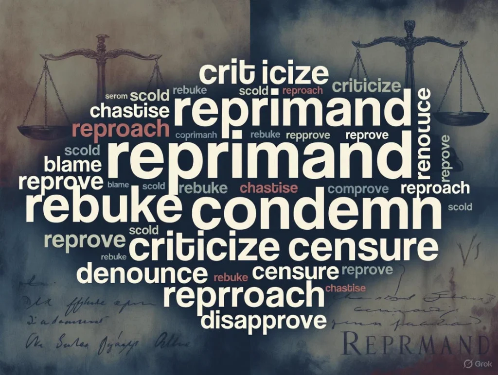 Censure Alternatives & Synonyms