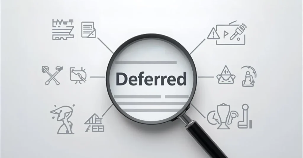 Deferred Hidden or Sensitive Meanings