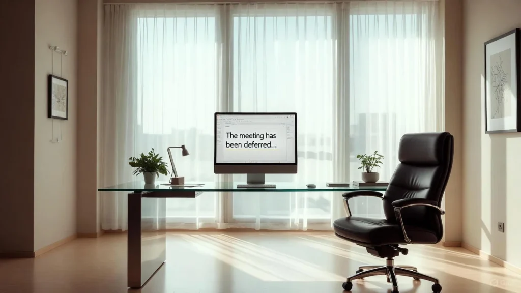 Deferred Suitability for Professional Communication