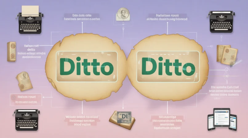 Ditto Origins & History