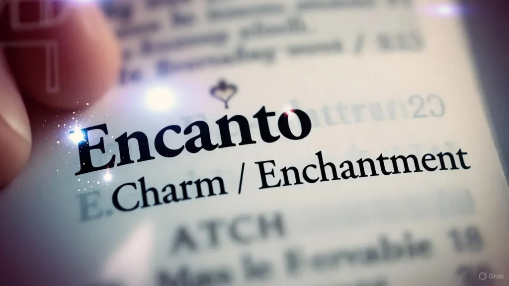 encanto Mean Definition & Meaning