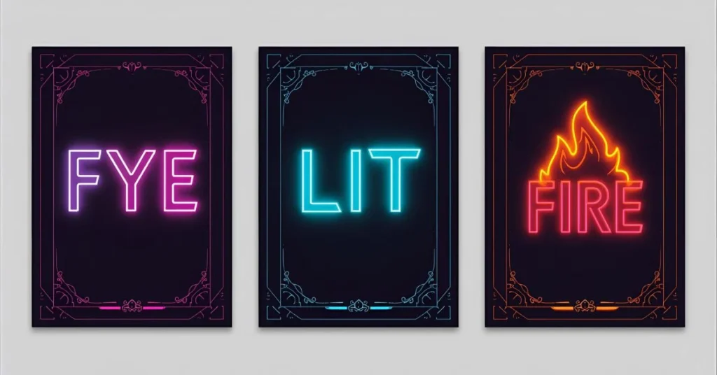 FYE Comparison With Similar Slang