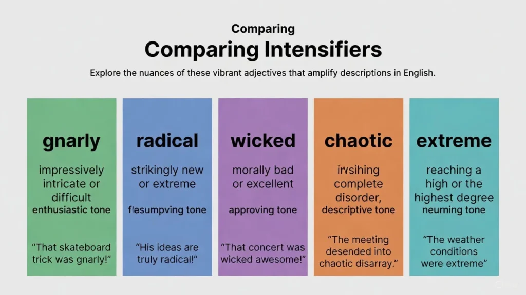 Gnarly Similar Terms & Alternatives