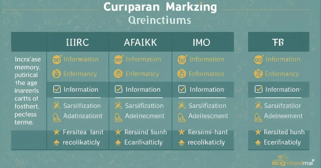 IIRC Similar Terms & Alternatives