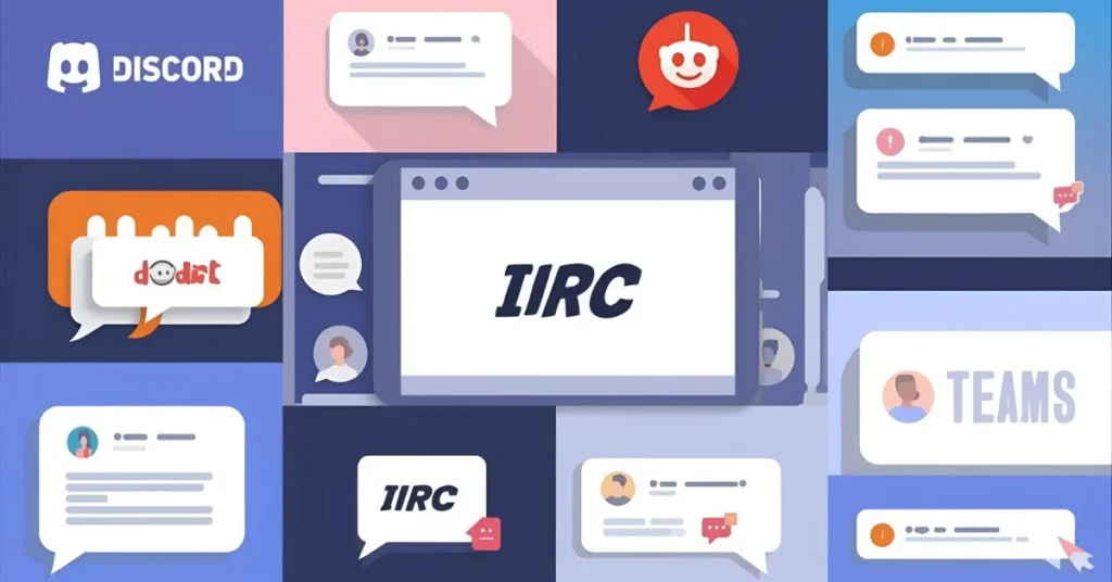 IIRC Usage in Online Communities & Apps