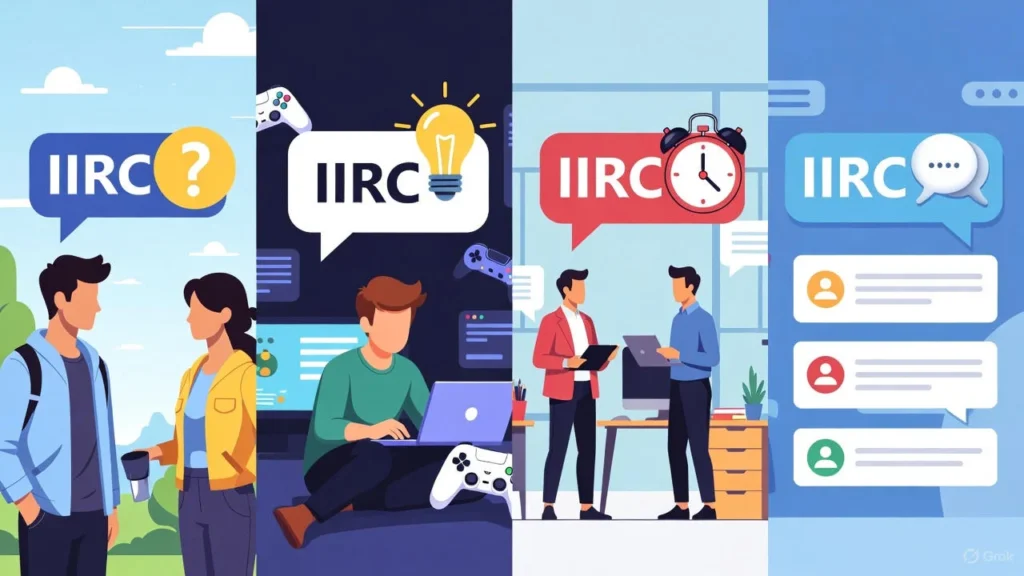 IIRC Usage in Various Contexts