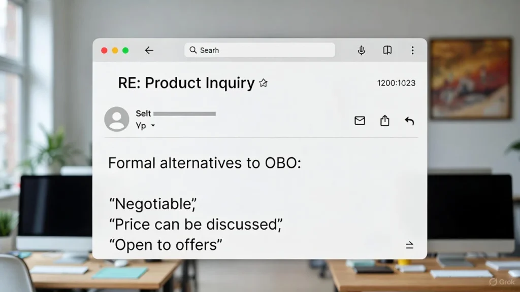 OBO Suitability for Professional Communication