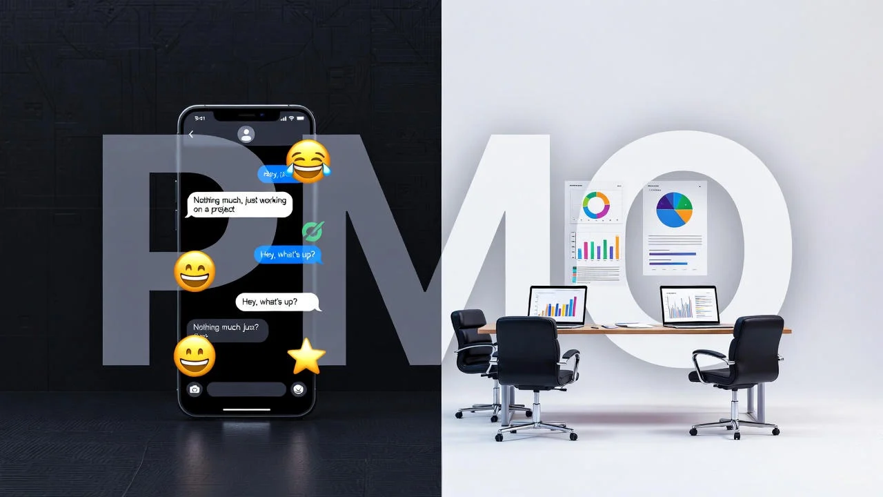 what does pmo mean in text?