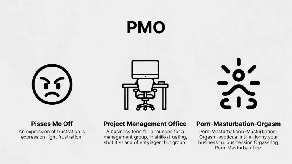 PMO Quick Definition