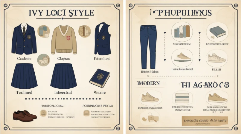 Preppy Comparison With Similar Terms