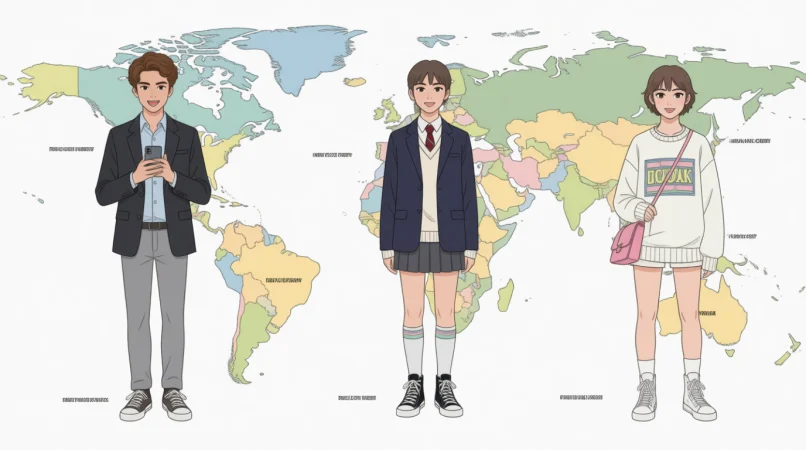 Preppy Regional or Cultural Differences