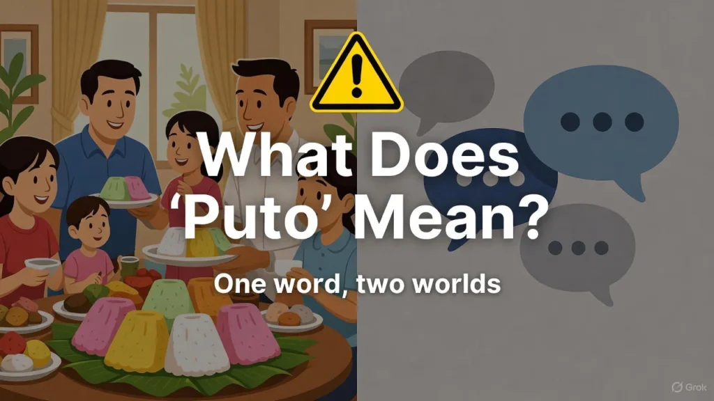 What Does Puto Mean?