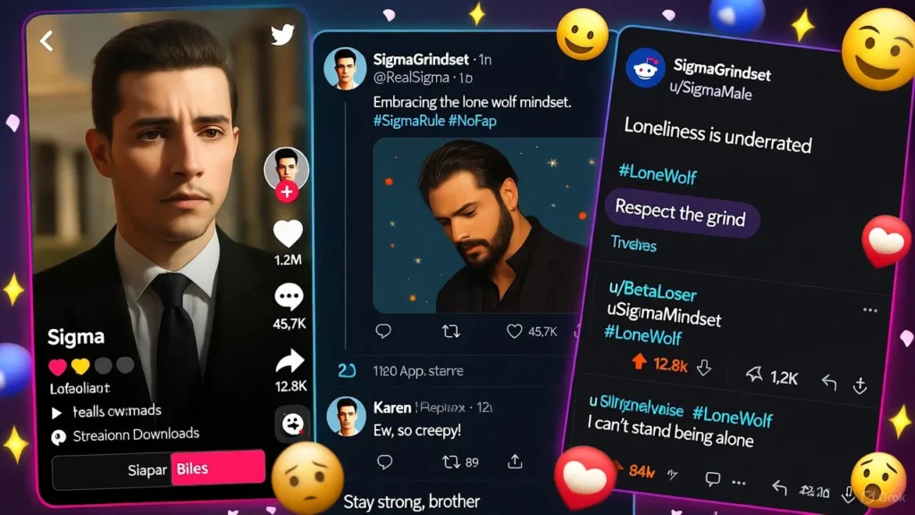 Sigma Mean Slang: Usage in Online Communities & Dating Apps