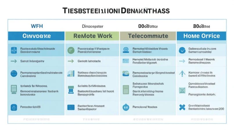 WFH Comparison With Similar Terms
