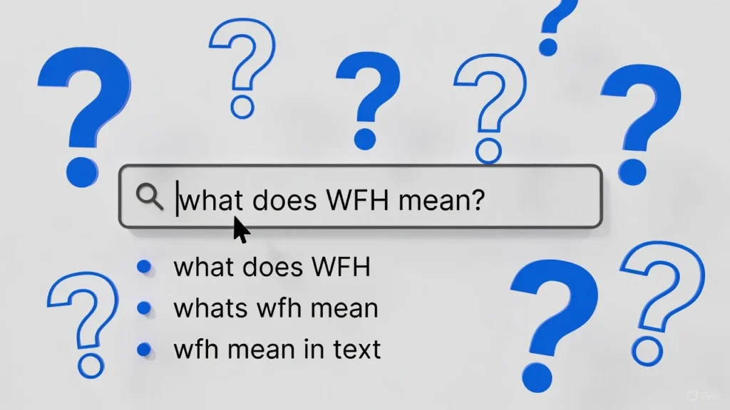 WFH Meaning in Variations and Common Questions
